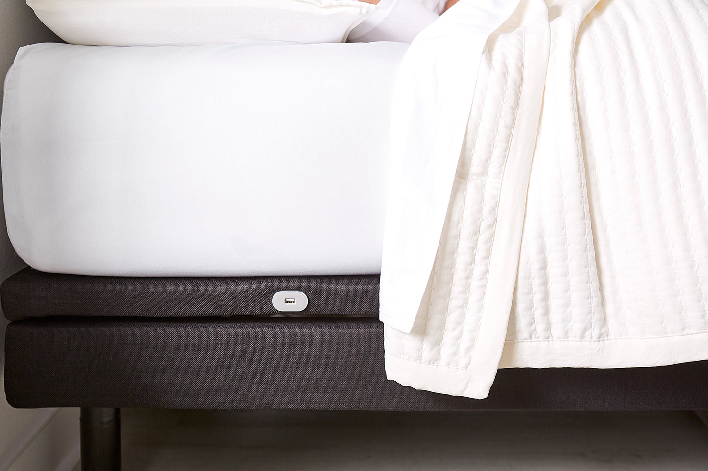 Base de lit ajustable powercool Mlily avec ventilateur intégré