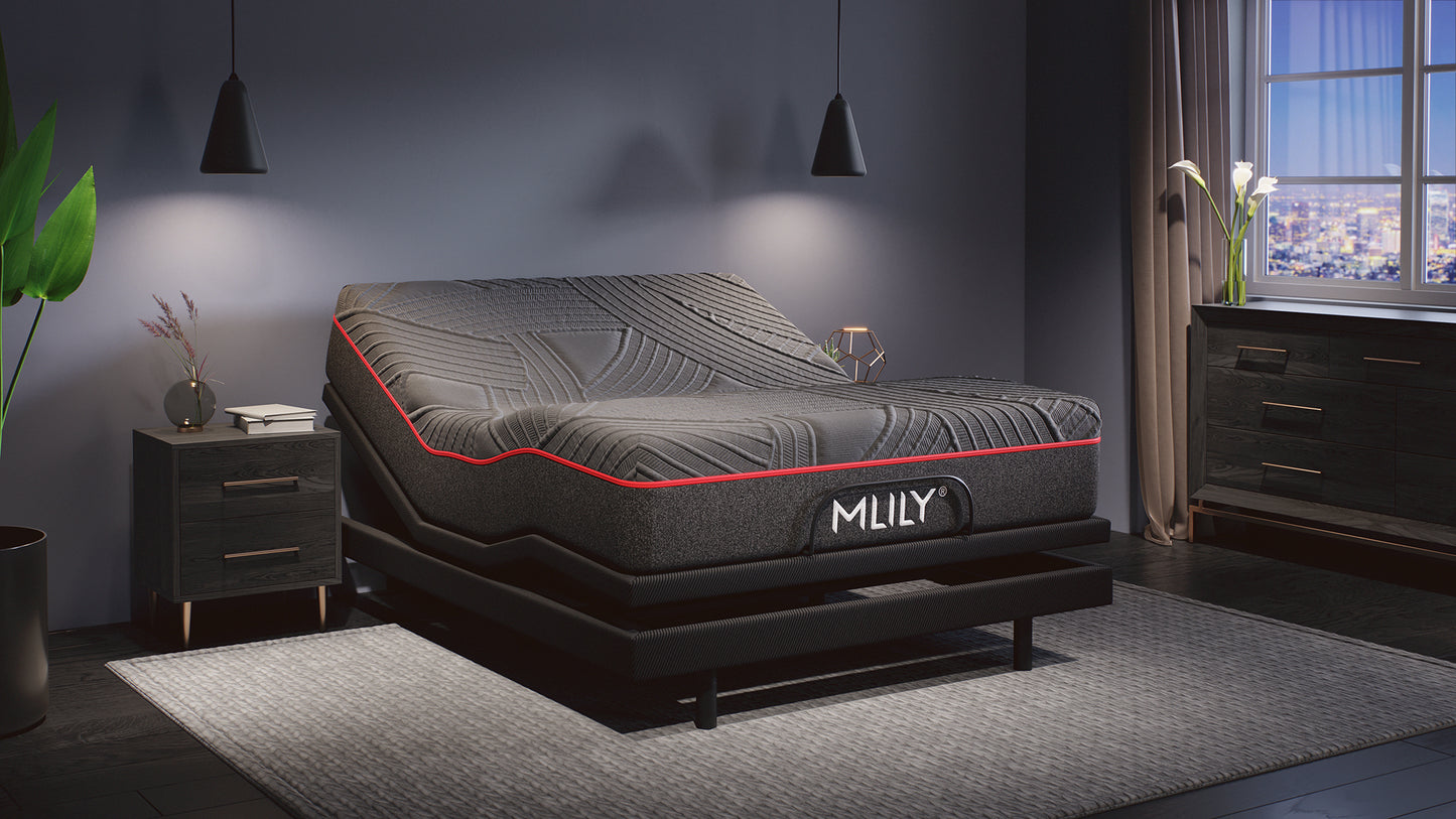 Base de lit ajustable powercool Mlily avec ventilateur intégré